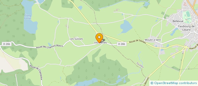 localisation de l'entreprise MONSIEUR DOMINIQUE CIURLEO à CHAMPEAU-EN-MORVAN