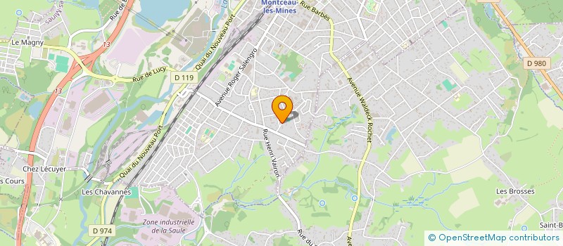 localisation de l'entreprise MONSIEUR DOMINIQUE CLEMENT  MONTCEAU-LES-MINES