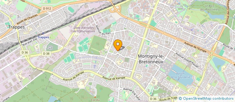 localisation de l'entreprise MONSIEUR DOMINIQUE CLOISEAU à MONTIGNY-LE-BRETONNEUX