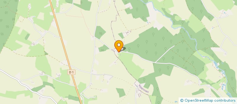 localisation de l'entreprise MONSIEUR DOMINIQUE COCHARD  VALENNES