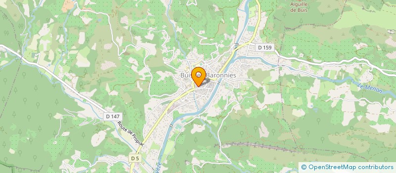 localisation de l'entreprise MONSIEUR DOMINIQUE CODUTTI  MOLLANS-SUR-OUVEZE