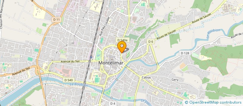 localisation de l'entreprise MONSIEUR DOMINIQUE COFFIGNIER à MONTELIMAR