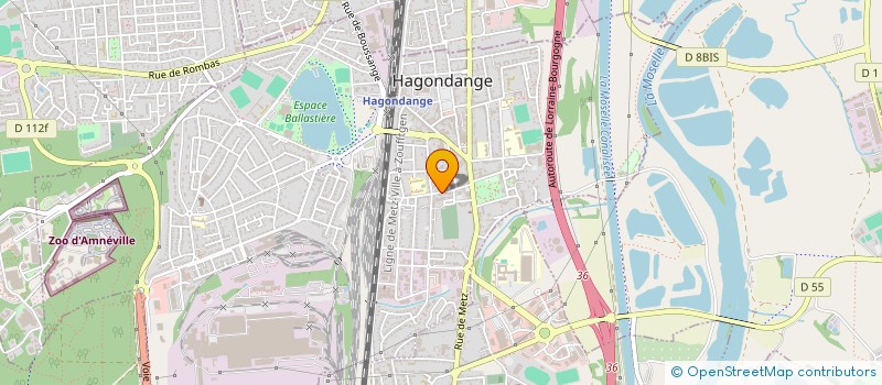 localisation de l'entreprise MONSIEUR DOMINIQUE COGLIANDRO  HAGONDANGE