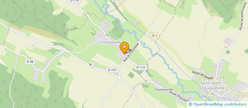 localisation de l'entreprise MONSIEUR DOMINIQUE COINT  FREULLEVILLE