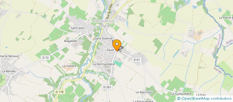 localisation de l'entreprise MONSIEUR DOMINIQUE COLAS à CORCOUE-SUR-LOGNE