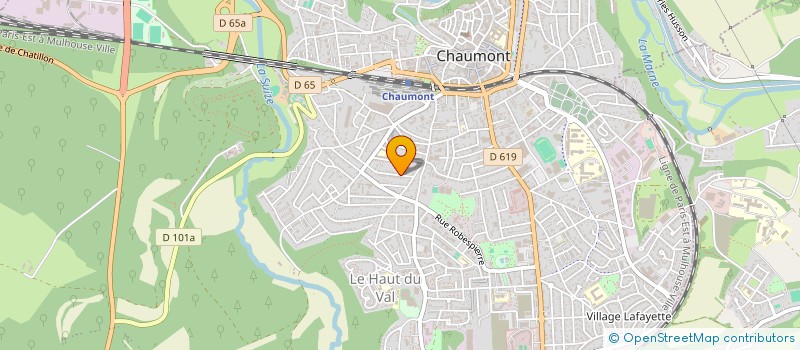 localisation de l'entreprise MONSIEUR DOMINIQUE COLIN à CHAUMONT