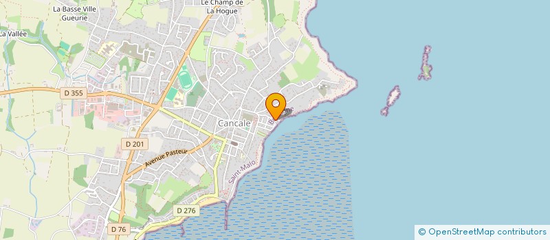 localisation de l'entreprise MONSIEUR DOMINIQUE COLLERY  CANCALE