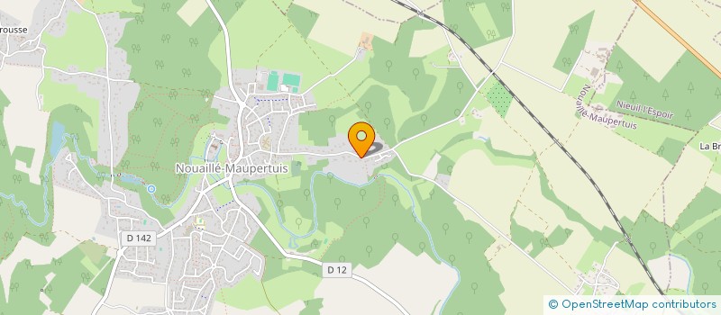 localisation de l'entreprise MONSIEUR DOMINIQUE COLLOT  NOUAILLE-MAUPERTUIS