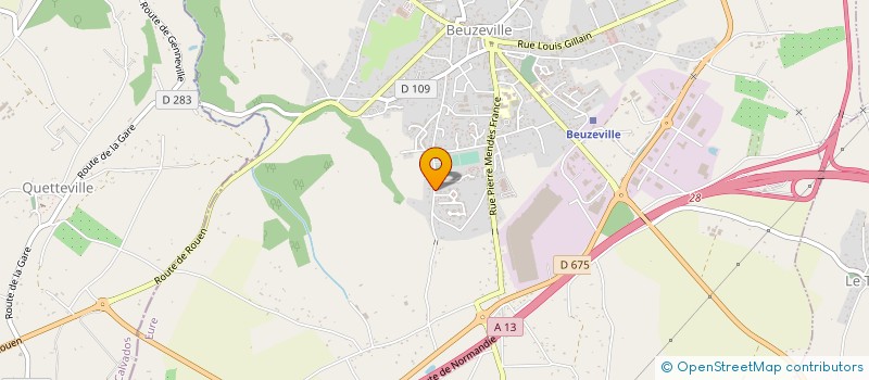 localisation de l'entreprise MONSIEUR DOMINIQUE COLOMBEL à BEUZEVILLE