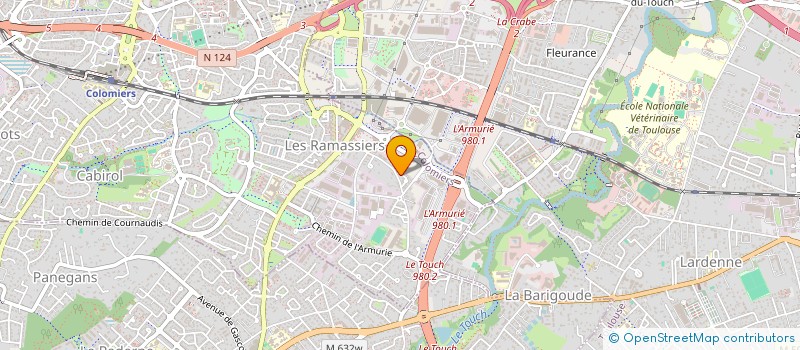 localisation de l'entreprise MONSIEUR DOMINIQUE COMBES à COLOMIERS