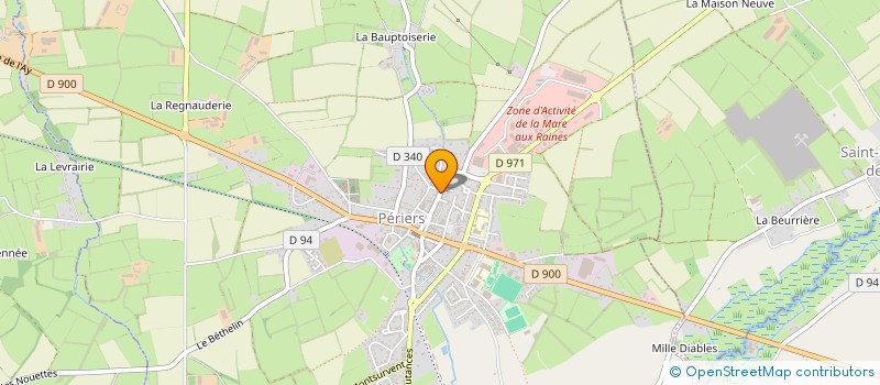 localisation de l'entreprise MONSIEUR DOMINIQUE COMEDON  PERIERS