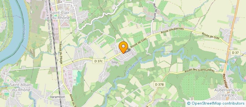 localisation de l'entreprise MONSIEUR DOMINIQUE CONDINA  SAINT-CLAIR-DU-RHONE