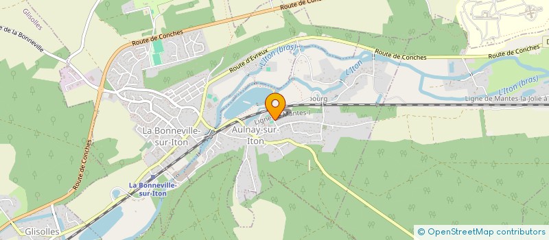localisation de l'entreprise MONSIEUR DOMINIQUE CONTESSE à AULNAY-SUR-ITON