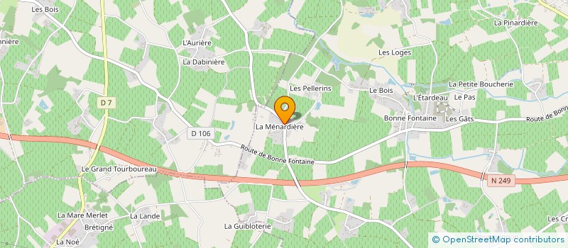 localisation de l'entreprise MONSIEUR DOMINIQUE CORALEAU  CHAPELLE-HEULIN (LA)