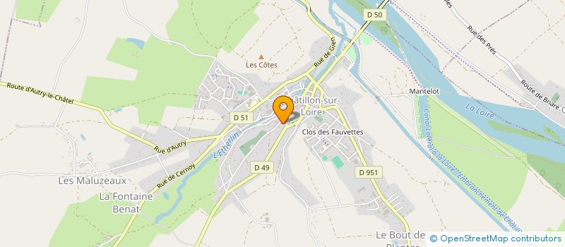 localisation de l'entreprise MONSIEUR DOMINIQUE CORBIN à CERNOY-EN-BERRY