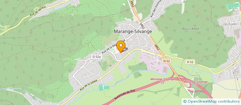 localisation de l'entreprise MONSIEUR DOMINIQUE CORDIER  MARANGE-SILVANGE