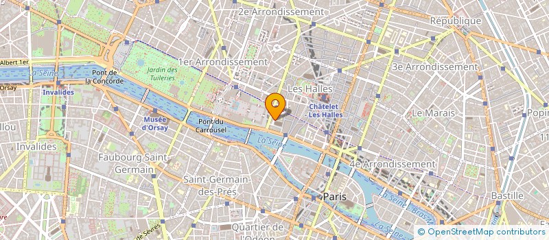 localisation de l'entreprise MONSIEUR DOMINIQUE CORDIER à PARIS