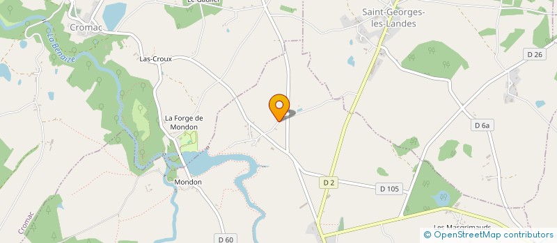 localisation de l'entreprise MONSIEUR DOMINIQUE CORMIER à MAILHAC-SUR-BENAIZE