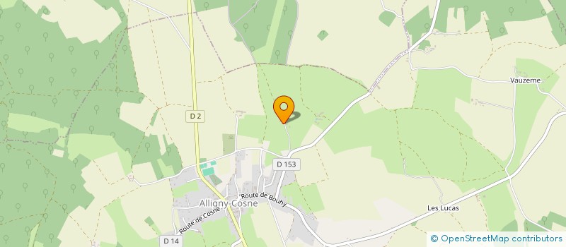 localisation de l'entreprise MONSIEUR DOMINIQUE CORNETTE à ALLIGNY-COSNE