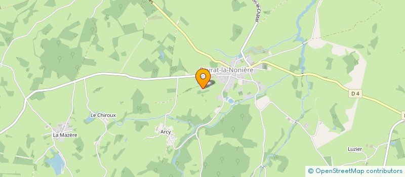 localisation de l'entreprise MONSIEUR DOMINIQUE CORRA  PEYRAT-LA-NONIERE