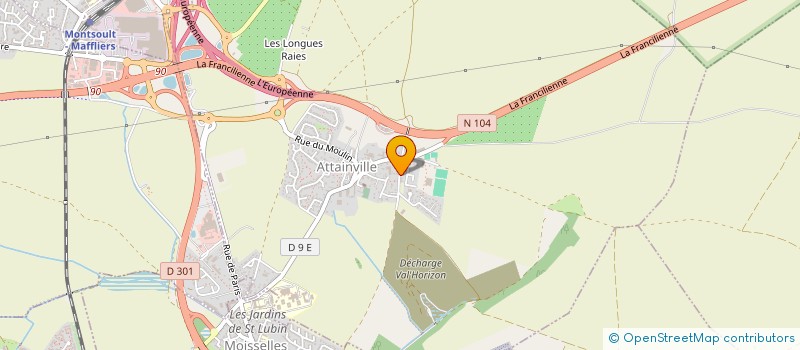 localisation de l'entreprise MONSIEUR DOMINIQUE CORREIA  ATTAINVILLE