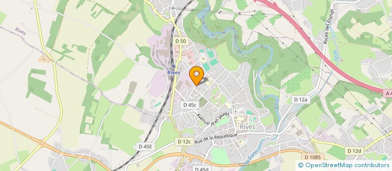 localisation de l'entreprise MONSIEUR DOMINIQUE COSTA PIRES  RIVES