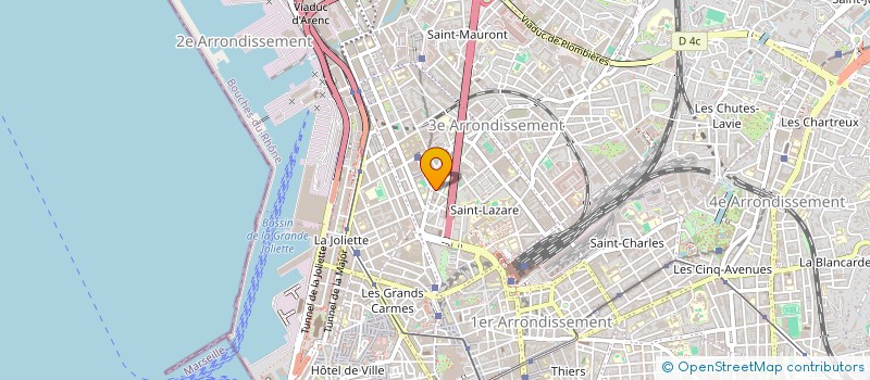 localisation de l'entreprise MONSIEUR DOMINIQUE COTRONEO à MARSEILLE
