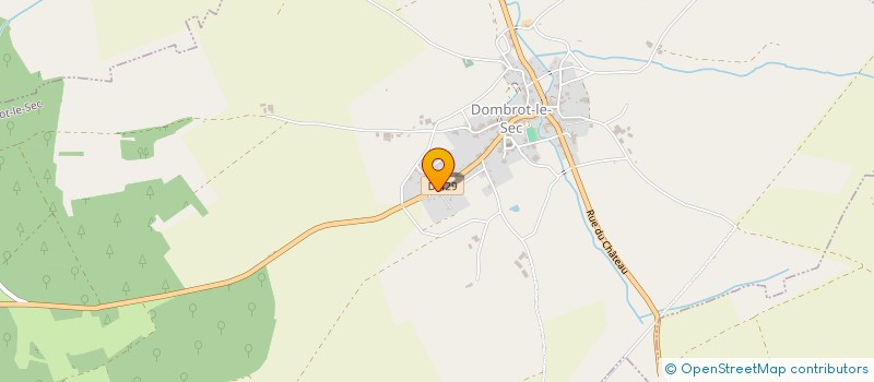 localisation de l'entreprise MONSIEUR DOMINIQUE COUPAS  DOMBROT-LE-SEC