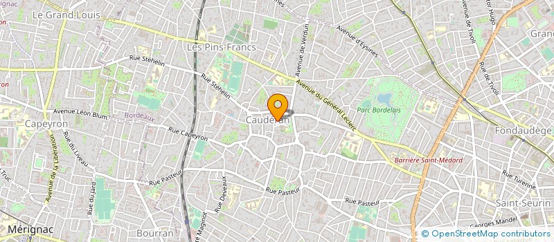 localisation de l'entreprise MONSIEUR DOMINIQUE COURTOIS à BORDEAUX