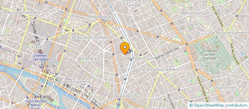localisation de l'entreprise MONSIEUR DOMINIQUE COUSIN à PARIS