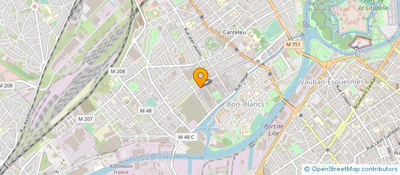 localisation de l'entreprise MONSIEUR DOMINIQUE COUSTENOBLE à LILLE