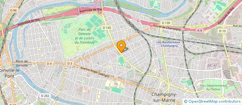 localisation de l'entreprise MONSIEUR DOMINIQUE COUTON à CHAMPIGNY-SUR-MARNE