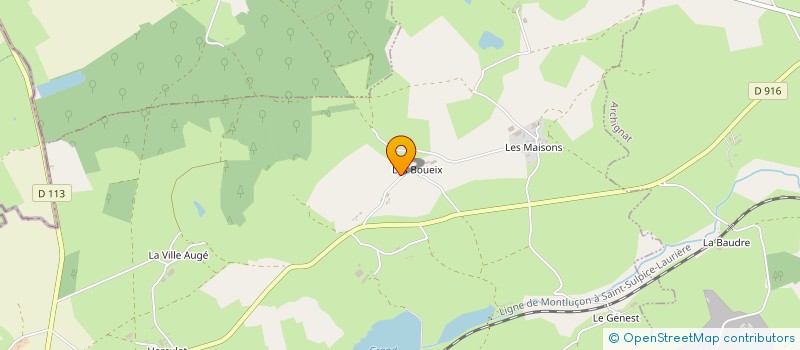 localisation de l'entreprise MONSIEUR DOMINIQUE COUTURIER  HURIEL