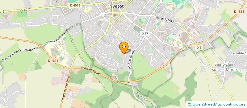 localisation de l'entreprise MONSIEUR DOMINIQUE CRAMPON à YVETOT