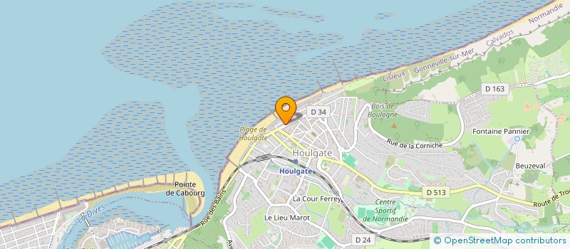 localisation de l'entreprise MONSIEUR DOMINIQUE CREMER  HOULGATE