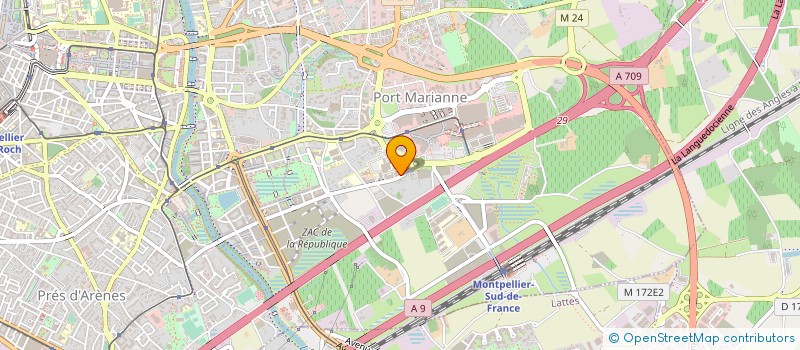 localisation de l'entreprise MONSIEUR DOMINIQUE CRESIENZO à MONTPELLIER
