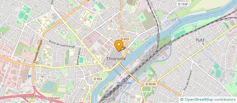 localisation de l'entreprise MONSIEUR DOMINIQUE CUTULLE à THIONVILLE