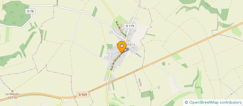 localisation de l'entreprise MONSIEUR DOMINIQUE DACHEUX  FRANVILLERS