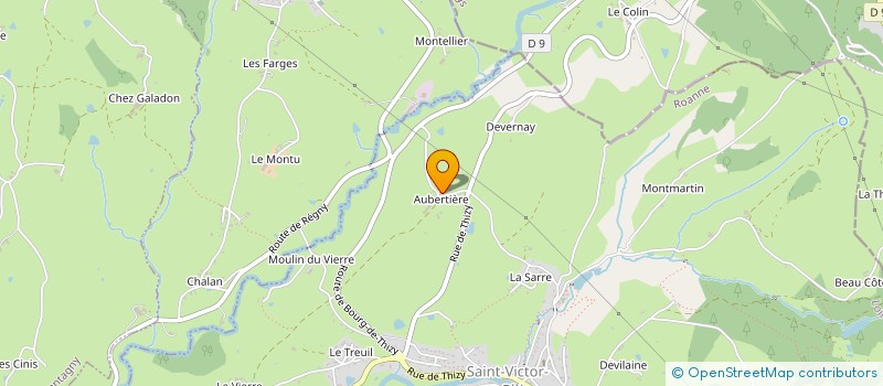 localisation de l'entreprise MONSIEUR DOMINIQUE DAMAIS  SAINT-VICTOR-SUR-RHINS