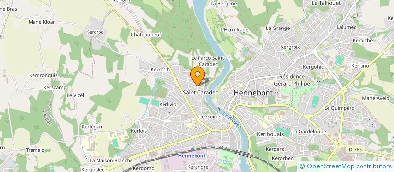 localisation de l'entreprise MONSIEUR DOMINIQUE DANIGO à MERLEVENEZ
