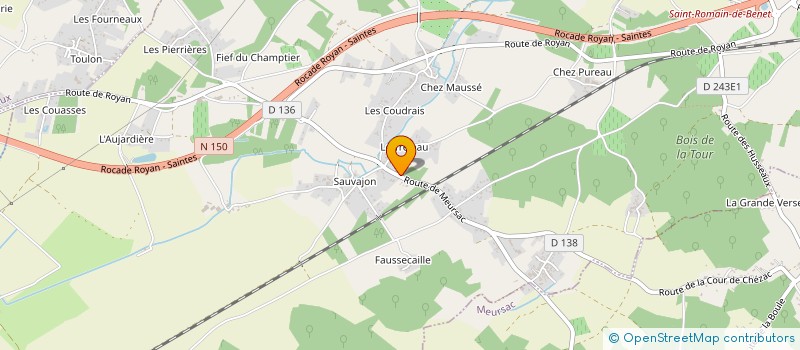 localisation de l'entreprise MONSIEUR DOMINIQUE DAUBANNAY à CORME-ECLUSE