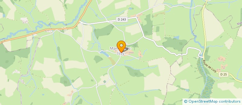 localisation de l'entreprise MONSIEUR DOMINIQUE DAUGER  ISSY-L'EVEQUE