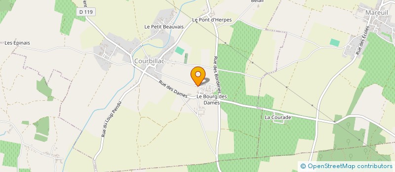 localisation de l'entreprise MONSIEUR DOMINIQUE DAVID à SIGOGNE
