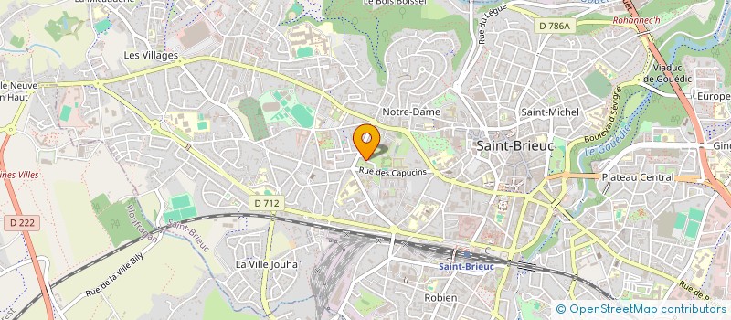 localisation de l'entreprise MONSIEUR DOMINIQUE DAVID à SAINT-BRIEUC