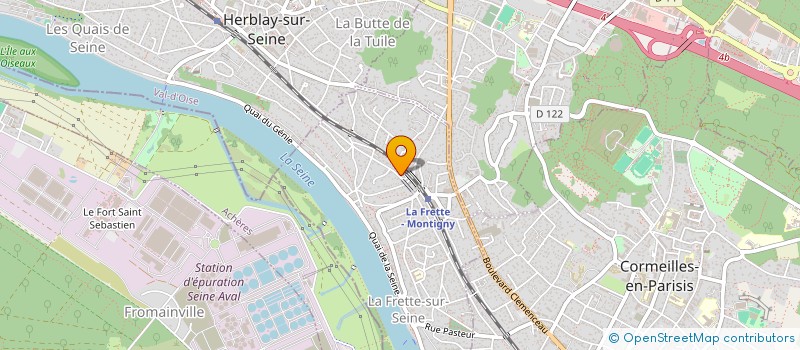 localisation de l'entreprise MONSIEUR DOMINIQUE DE CARVALHO  LA FRETTE-SUR-SEINE