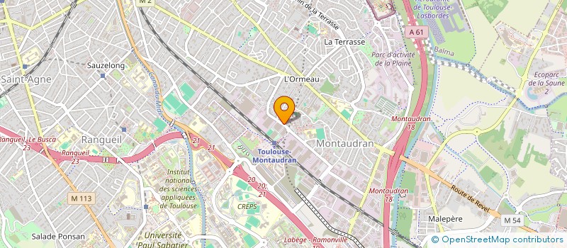 localisation de l'entreprise MONSIEUR DOMINIQUE DE OLIVEIRA à TOULOUSE