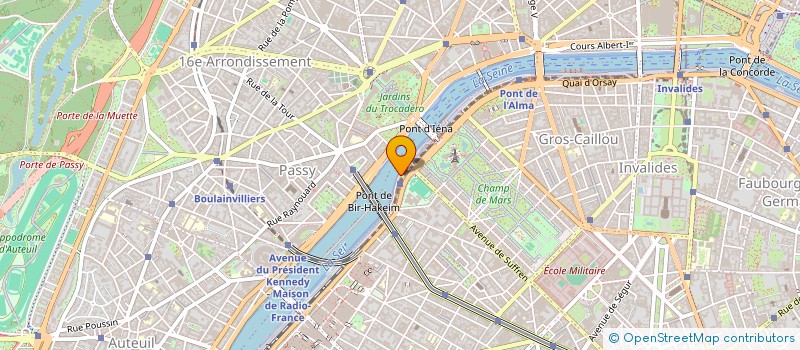 localisation de l'entreprise MONSIEUR DOMINIQUE DE ST MARS  PARIS