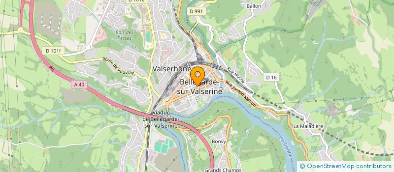 localisation de l'entreprise MONSIEUR DOMINIQUE DEBOVE à VALSERHONE