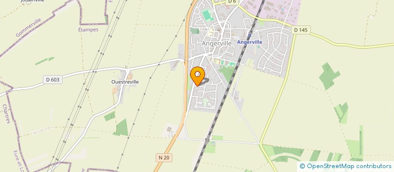localisation de l'entreprise MONSIEUR DOMINIQUE DECOURTY à ANGERVILLE