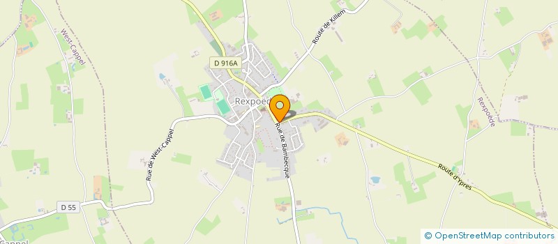 localisation de l'entreprise MONSIEUR DOMINIQUE DEDECKER  REXPOEDE